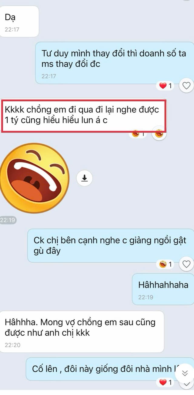 Feedback học viên 1